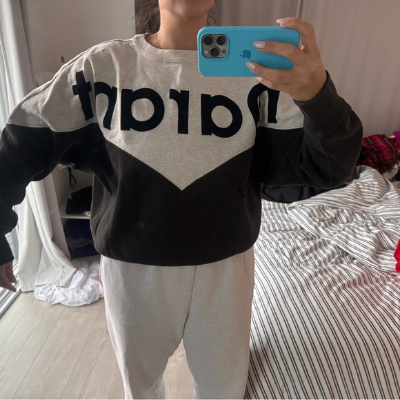 Isabel Marant Black and Gray Sweatshirt - Picture 5 of 7